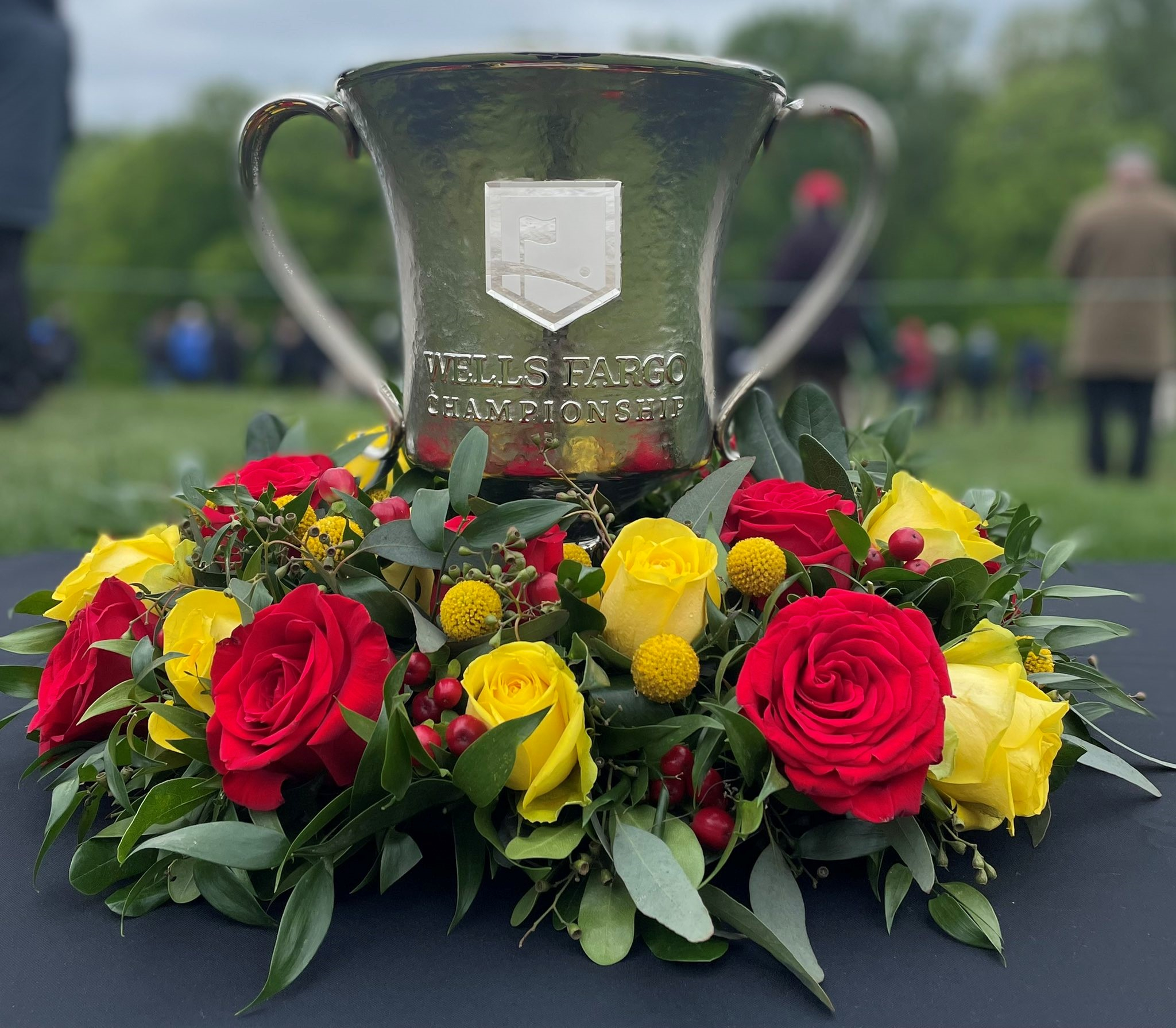 Wells Fargo Championship Trophy Cup by Malcolm DeMille